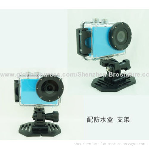 Digital Video Camera with 120-degree Viewing Angle and 20-meter Waterproof